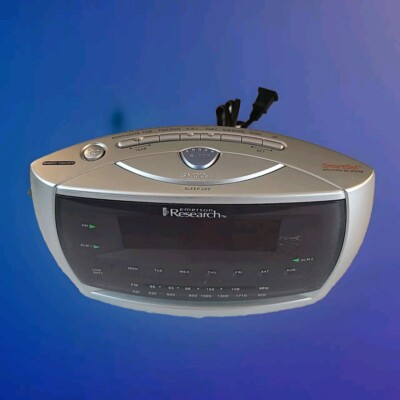 Emerson Research Smart Set Alarm Clock AM/FM Radio CKS3029/ Works Great ...
