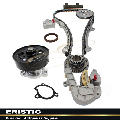 Timing Chain Kit Water Oil Pump Fit 02-06 Nissan Altima Sentra 2.5L QR25DE Timing Chain Kit Water Oil Pump Fit 02-06 Nissan Altima Sentra 2.5L QR25DE