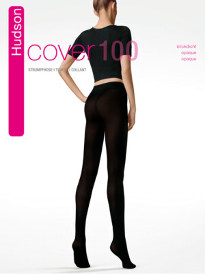 Hudson ''Cover 100'' blickdichte Strumpfhose in schwarz Gr. 38-40