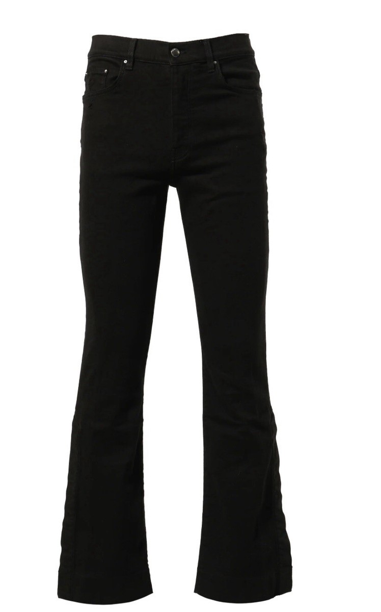 Amiri Stack Kick Flare Jeans new 33 NWT Authentic Black | eBay