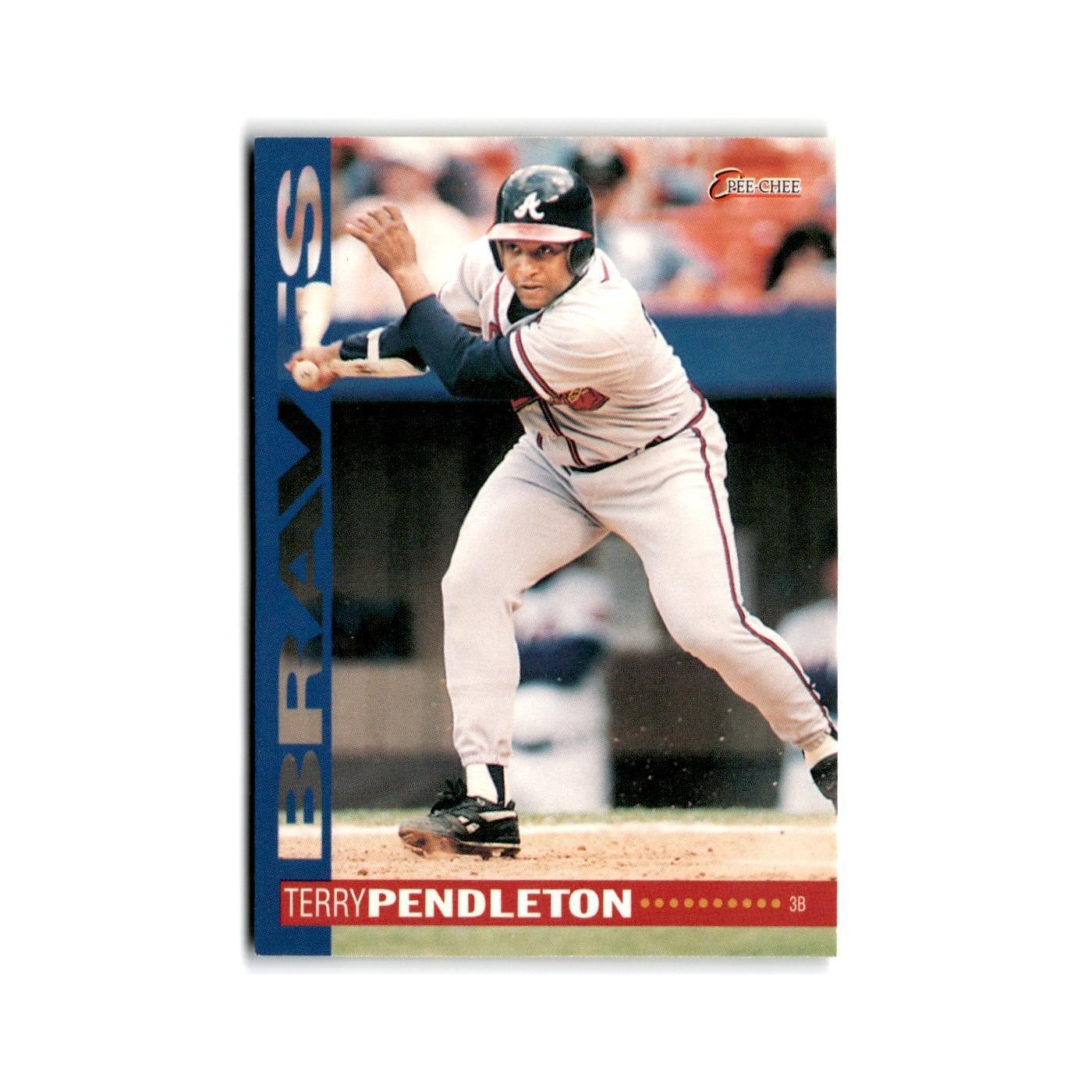 Terry Pendleton 1994 O-Pee-Chee #38 Atlanta Braves Baseball Card NM