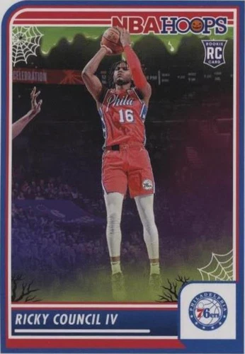 2023-24 Panini Haunted Hoops - Ricky Council IV #168