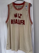 Wiz Khalifa Basketball Jersey Mens XL Cream Taylor Gang Or Die