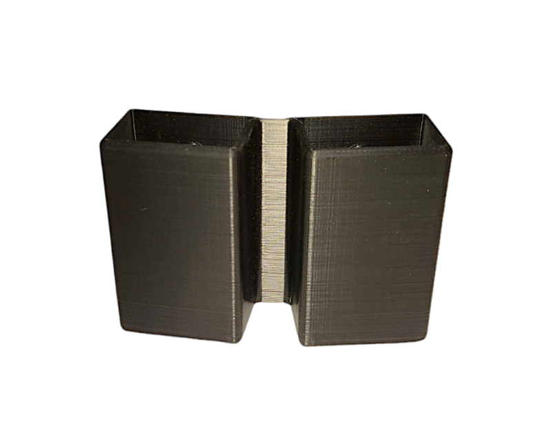 Double Magazine Pouch for 1911 (Single Stack) Magazines, 45, 10mm, & 9mm Mags-image