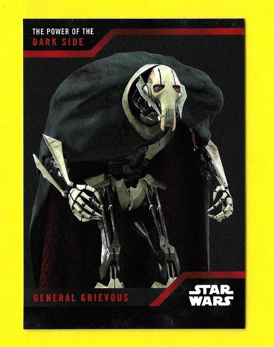 General Grievous  Star wars drawings, Dark side star wars, Star wars cards