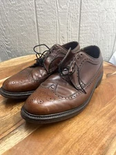 Mason Velvet-eez Vintage Men's Brown Leather Shoes Size 9.5