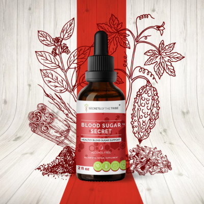 Secrets Of The Tribe Blood Sugar Secret Tincture Alcohol-FREE Extract