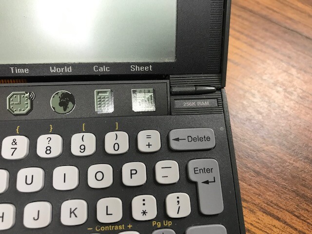 Teklogix PSION Series 3a Handheld Computer 256KB RAM 16bit CPU Multi Tasking
