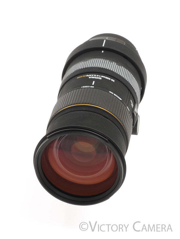 Sigma DG 50-500mm f4-6.3 APO HSM AF-S Lens for Canon EF Sigma DG 50-500mm f4-6.3 APO HSM AF-S Lens for Canon EF