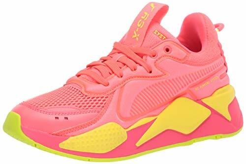 pink and yellow puma