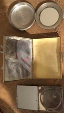 3 Vintage Ladies Powder Compacts