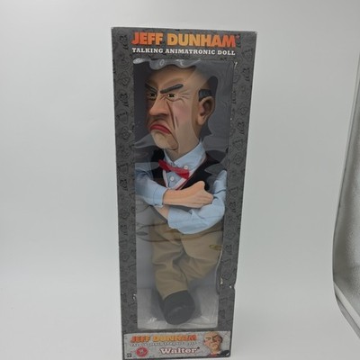 Jeff Dunham s  Walter  Talking Animatronic Doll W/Tag 10 Phrases Talks, Working