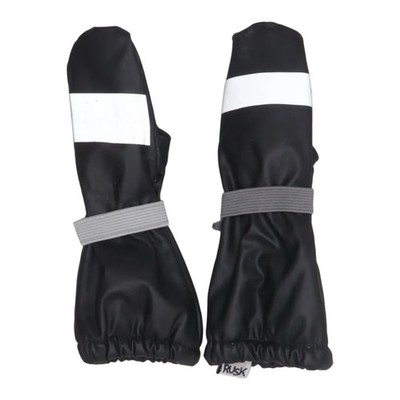 Rusk, Fäustlinge, Größe: 92, Polyester, Schwarz, Unisex (Kinder) #FmF