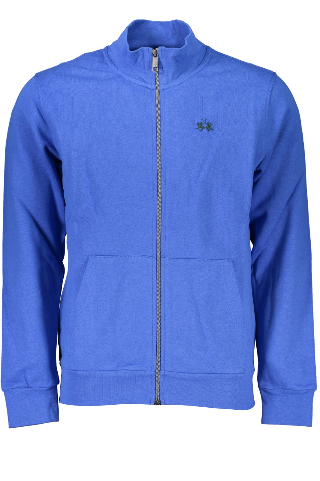 LA MARTINA FELPA CON ZIP UOMO BLU TAGLIA = 2XL