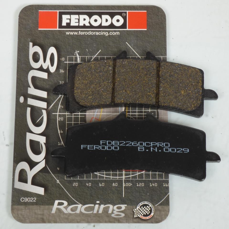 Plaquette de frein Ferodo KTM 1190 RC8 avant neuve contre le fading