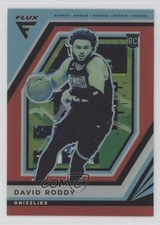 2022-23 Panini Flux Rookies Red Prizm David Roddy #238 0r00