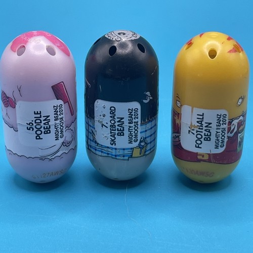 Vintage Mighty Beanz Sammler Spielzeug 15 Stück Beanz - Bild 3 von 11