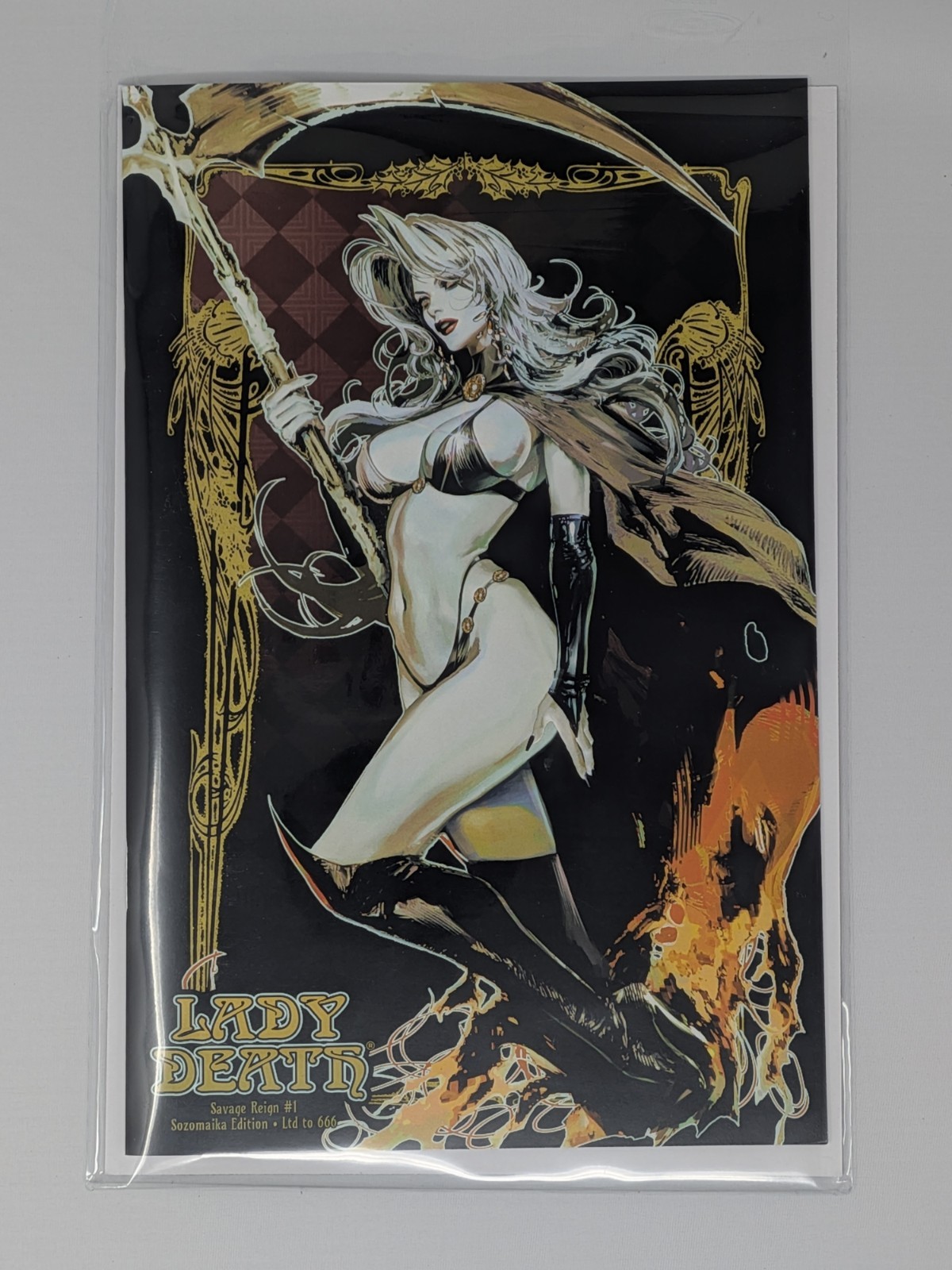 Lady Death:  Savage Reign #1 - 2026 SDCC Sozomaika Edition NM LE666