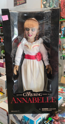 Annabelle Puppe 46 cm maßstabsgetreue Replik Horror The Conjuring MEZCO TOYS TOYZ