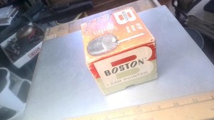 BOSTON Lead Pointer  + abrasive cup insert + box vintage old drawing drafting