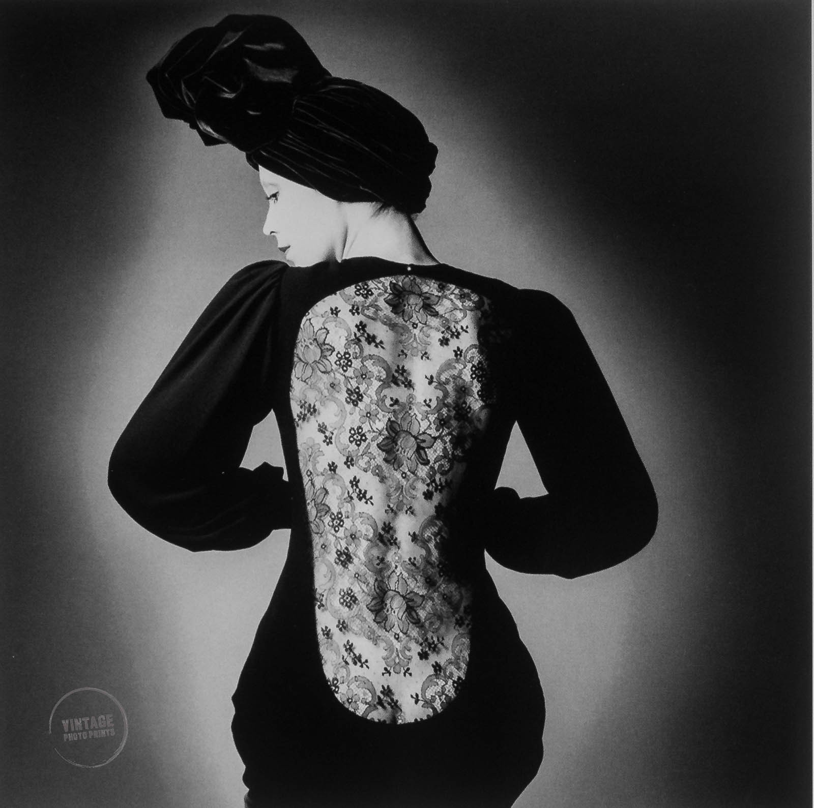 Abito Vintage Jeanloup Sieff Yves Saint Laurent Parigi Fotografia 1970 Tappetino 12x12