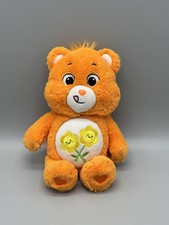 CARE BEARS Friend Bear Basic Fun Yellow Flowers 12 Orange Soft Plush 2021