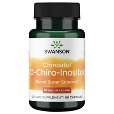 Swanson D-chiro-inositol 60 Capsules
