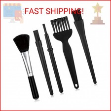 Mini Keyboard Brush, 5 Pcs PP Handle Nylon Anti-Static Keyboard Cleaning Brushes