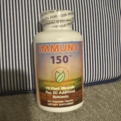 Immuno 150 Dietary Supplement | 70 Plant Minerals+80 Nutrients, 150 Veg Capsules