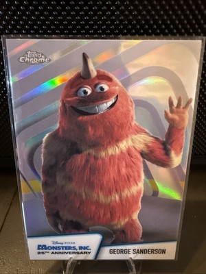 2026 Topps Chrome Disney #MI-4 George Sanderson Monsters Inc. 25th Anniversary