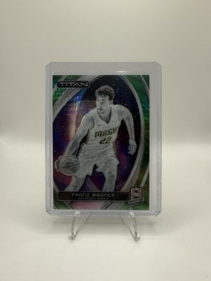 Panini 2023-24 Spectra Titan Franz Wagner Magic #10 Int'l Green Prizm /75