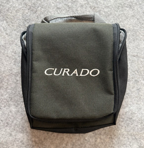 Curado Hanging Toiletry / gear Bag Travel Organizer w/ Hook Green / Black *Rare*