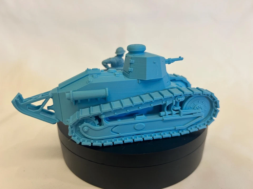 WWII (x4) French Vehicle Pack #2: 1/32 Army Men Scale - Image 2 of 4