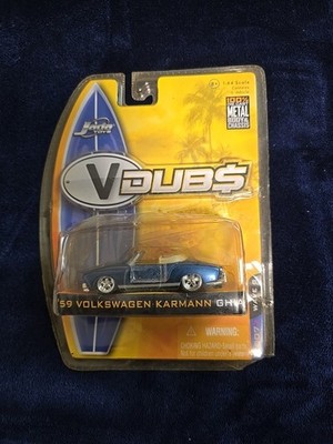 2007-V DUBS 1/64 DIECAST-59 VOLKSWAGON KARMANN CHIA-WAVE 3