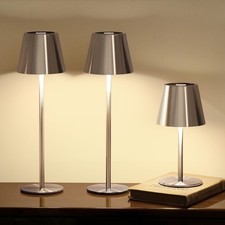 3 Pack Cordless Table Lamp, Portable Battery Operated Lamp with 3 Color Temps...