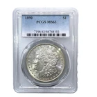 1890-P $1 Morgan Silver Dollar PCGS MS63