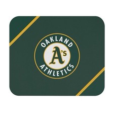 mousepad oakland athletics mlb, mouse pad baseball, desk mat