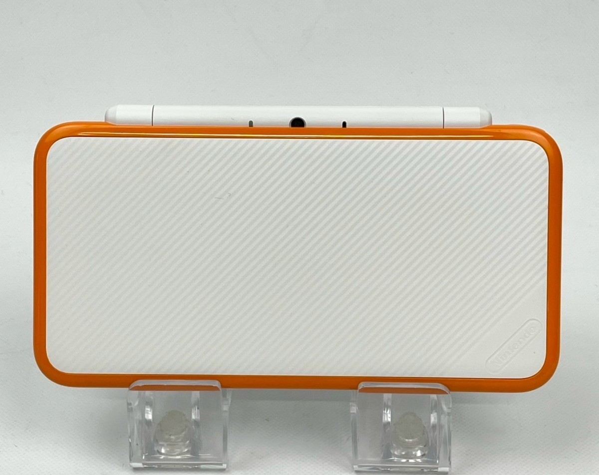 Nintendo new 2DS LL XL White Orange Console Only S Rank Japanese
