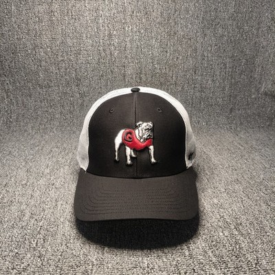 47 Brand Georgia Bulldogs NCAA Trucker Hat Snapback Cap Black White