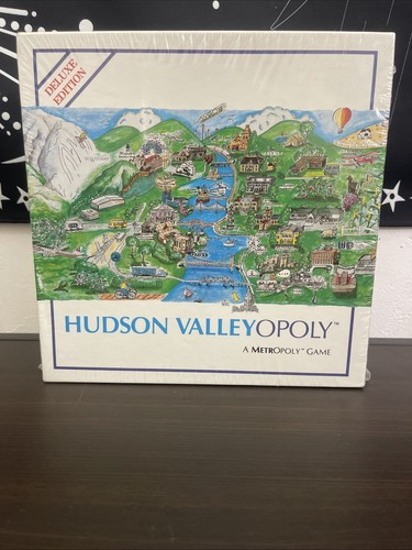 HUDSON VALLEYOPOLY A Metropoly Board Game SEALED 1991 NY Geography New York