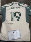 Kevin Kelsey Portland Timbers Signed Game Used Worn Jersey MLS COA Photomatch