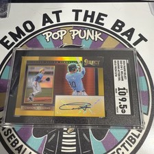 2024 Panini Select Gold Prizm 3/10 Carson Williams #DAS-CW SGC 10/9.5