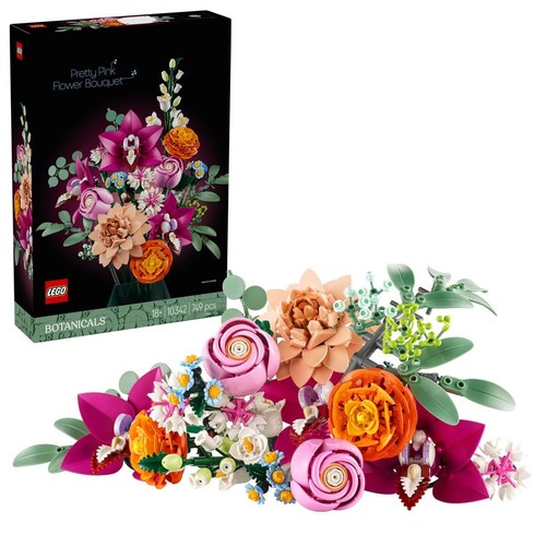 LEGO Botanical Collection - Bonito ramo rosa (10342) - Imagen 1 de 5