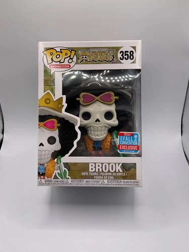 *Damaged box* Funko Pop! One Piece Brook 2018 Fall Convention Hot Topic Exc #358