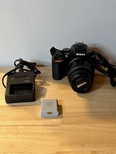Nikon D5500 24.2MP DSLR Camera W/AF-P 18-55mm VR Lens W/Battery Charger Kit