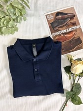 NWT 88 Lululemon Cotton Pique Classic Fit Short Sleeve Polo Shirt- TRNV -Size L