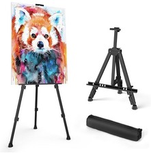 Artist Tripod Painting Art Easel Display Stand Drawing Board Sketch Canvas w/Bag