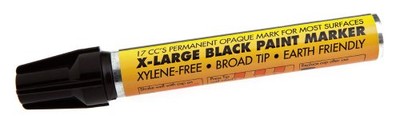 Forney 70829 Marker, Paint, Extra-Large, Black