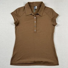 Ibex Shirt Womens XS Merino Wool Collared Short Sleeve Golf Polo Hiking Camping