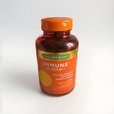 Nature S Bounty 24 Hour Daily Immune Support Vitamin C with Zinc and Vitamin D